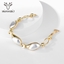 Show details for Unique Casual Gold Plated Fashion Bracelet