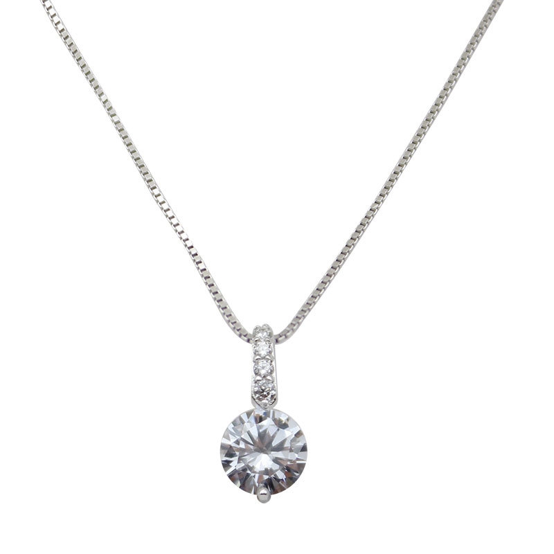 925 Sterling Silver Small Pendant Necklace in Exclusive Design