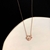 Picture of New Cubic Zirconia 925 Sterling Silver Pendant Necklace