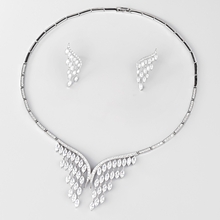 Show details for Sparkly Big Luxury 2 Piece Jewelry Set