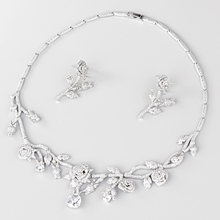 Show details for Irresistible White Luxury 2 Piece Jewelry Set For Your Occasions