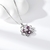 Picture of Small Purple Pendant Necklace with Fast Shipping