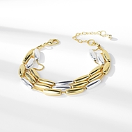 Picture of Nickel Free Gold Plated Dubai Fashion Bracelet Factory Supply
