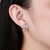 Picture of Buy Platinum Plated Delicate Stud Earrings with Fast Shipping