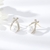 Picture of Need-Now White Delicate Stud Earrings from Editor Picks