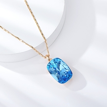 Show details for Zinc Alloy Swarovski Element Pendant Necklace with Full Guarantee