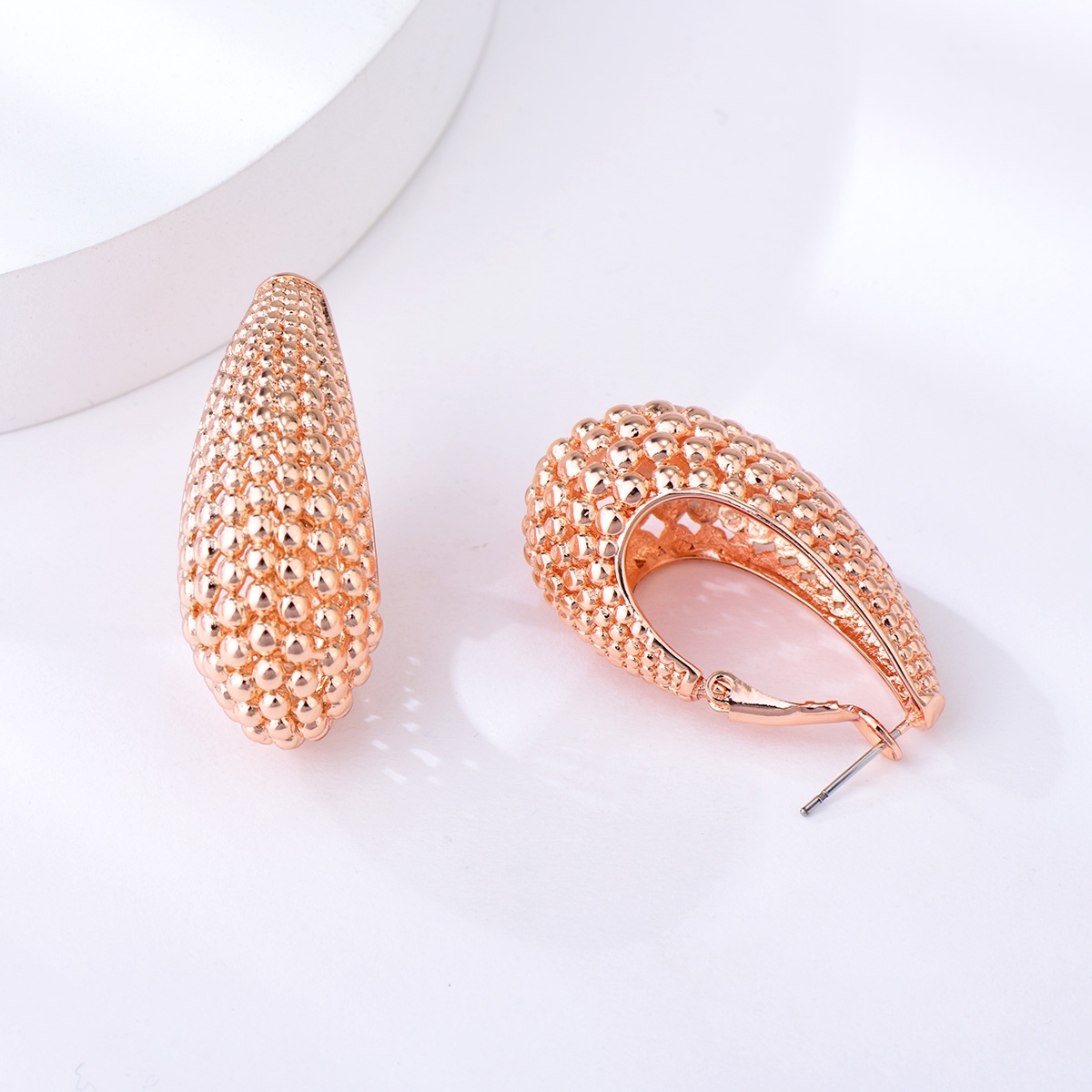 Dubai Gold Plated Stud Earrings at Unbeatable Price