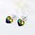 Picture of Nice Swarovski Element Platinum Plated Dangle Earrings