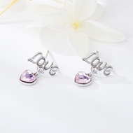 Show details for Zinc Alloy Swarovski Element Stud Earrings with Unbeatable Quality
