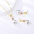Picture of Famous Big Dubai Necklace and Earring Set