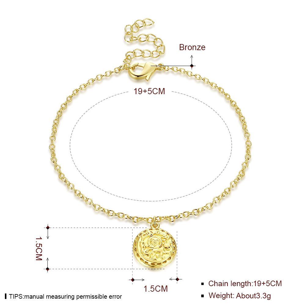 Irresistible Gold Plated Dubai Fashion Bracelet As a Gift