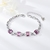Picture of Zinc Alloy Purple Fashion Bracelet Online Only