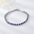 Picture of Zinc Alloy Purple Fashion Bracelet with 3~7 Day Delivery