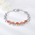 Picture of New Season Colorful Swarovski Element Fashion Bracelet with SGS/ISO Certification