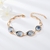 Picture of Charming Champagne Gold Small Fashion Bracelet As a Gift