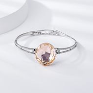 Show details for Origninal Swarovski Element Platinum Plated Fashion Bracelet