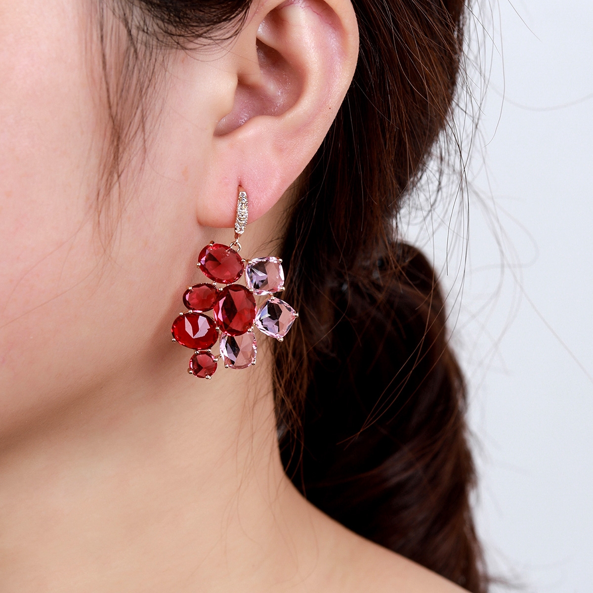 Luxury Gold Plated Dangle Earrings Online Only