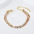 Picture of Zinc Alloy Gold Plated Fashion Bracelet with Unbeatable Quality