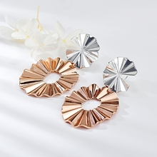 Show details for Hypoallergenic Multi-tone Plated Dubai Dangle Earrings with Easy Return