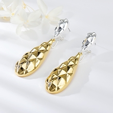 Show details for Staple Big Zinc Alloy Dangle Earrings