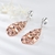 Picture of Attractive Multi-tone Plated Zinc Alloy Dangle Earrings