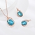 Picture of Great Artificial Crystal Classic 2 Piece Jewelry Set