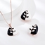 Show details for Good Enamel Small 2 Piece Jewelry Set