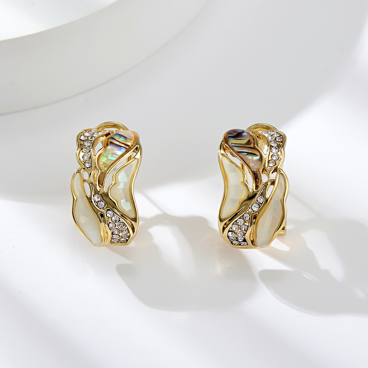 Classic Zinc Alloy Stud Earrings with Speedy Delivery