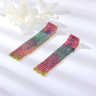 Show details for Delicate Medium Dangle Earrings with Price