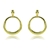 Picture of Trendy Style  Gold Plated Big Drop & Dangle