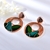 Picture of Attractive Colorful Rose Gold Plated Dangle Earrings For Your Occasions