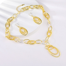 Show details for Recommended Gold Plated Big 2 Piece Jewelry Set