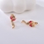 Picture of On-Trend Copper or Brass Rose Gold Plated Stud Earrings from Reliable Manufacturer