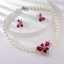 Show details for Impressive Red Opal 2 Piece Jewelry Set with Low MOQ