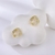 Picture of Fashionable Small Gold Plated Stud Earrings