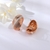 Picture of Fashion Big Rose Gold Plated Big Stud Earrings