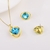 Picture of Pretty Artificial Crystal Small 2 Piece Jewelry Set from Reliable Manufacturer