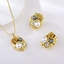 Show details for Top Small Gold Plated 2 Piece Jewelry Set