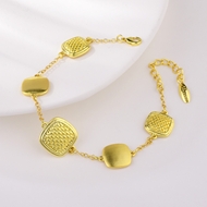 Picture of Trendy Gold Plated Zinc Alloy Fashion Bracelet with No-Risk Refund