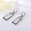 Show details for New Season Platinum Plated Big Dangle Earrings with SGS/ISO Certification