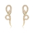 Picture of Copper or Brass White Dangle Earrings for Female