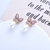 Picture of Stylish Big White Dangle Earrings
