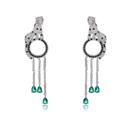 Picture of Fast Selling Green Copper or Brass Dangle Earrings from Editor Picks