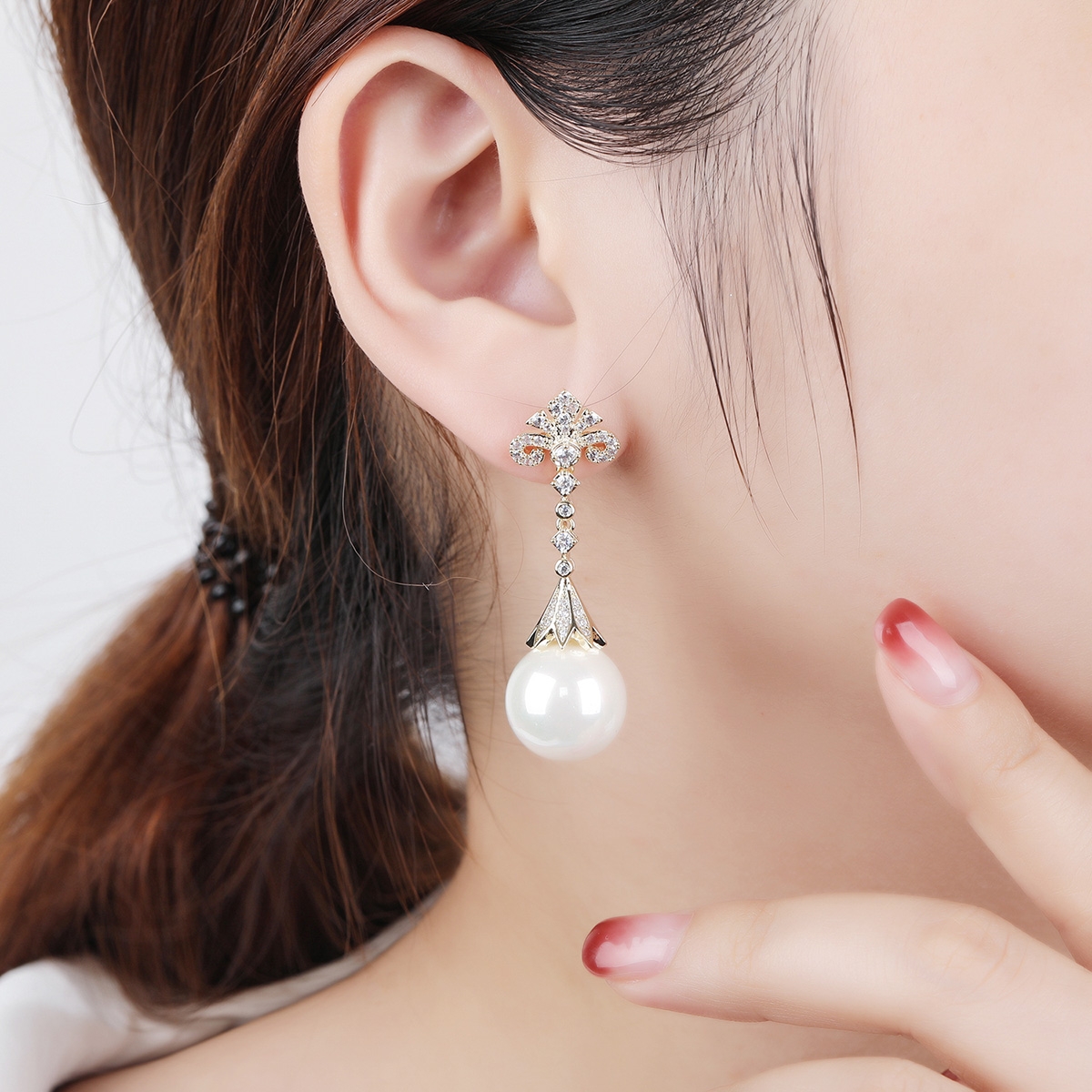 Affordable Gold Plated Big Dangle Earrings from Trustworthy Supplier