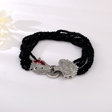 Show details for Irresistible Black Cubic Zirconia Fashion Bracelet For Your Occasions