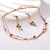 Picture of Funky Dubai Rose Gold Plated 2 Piece Jewelry Set