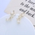 Picture of Purchase Gold Plated Big Front Back Earrings Best Price