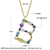 Picture of New Season Colorful Small Pendant Necklace with SGS/ISO Certification