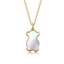 Show details for Most Popular Shell Gold Plated Pendant Necklace