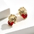 Picture of Most Popular Cubic Zirconia Delicate Stud Earrings